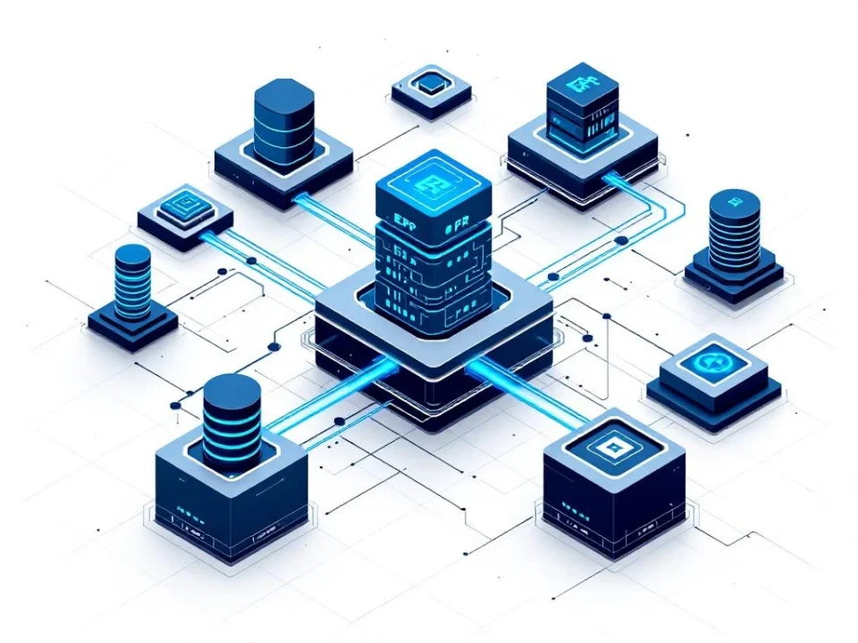 erp systeem componenten isometrisch illustratie.jpg