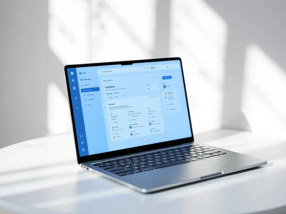 database interface laptop moderne werkplek.jpg